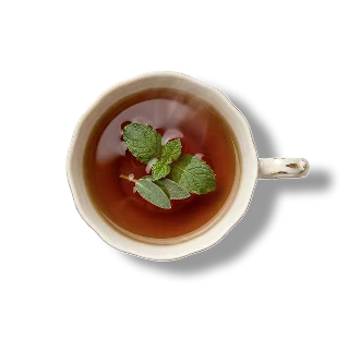 menu freshly brewed tea